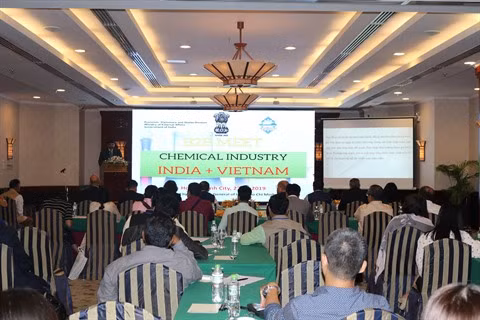 Industrie chimique: 22 entreprises indiennes explorent le Vietnam ảnh 1