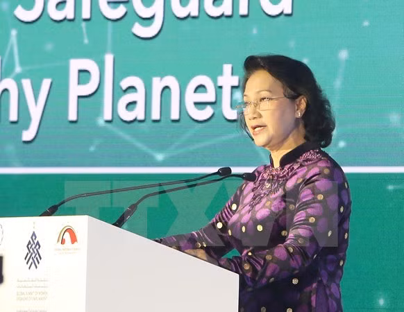 Sommet à Abu Dhabi: le Vietnam salue les efforts pour protéger l'environnement ảnh 1