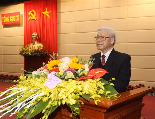 Nguyen Phu Trong travaille avec le Département général du renseignement de la défense ảnh 1