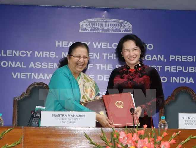 Promotion des relations entre les organes législatifs Vietnam-Inde ảnh 1