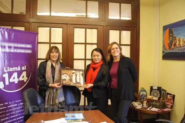 Visite d’une délégation de l'Union des femmes du Vietnam en Argentine ảnh 1