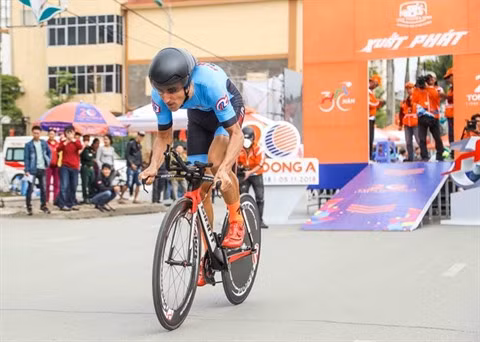 Le cyclisme vietnamien séduit un jeune coureur français ảnh 1