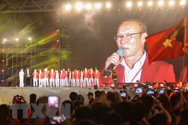 “Gloire au Vietnam”, cérémonie en l’honneur des sportifs en compétition aux ASIAD 2018 ảnh 1