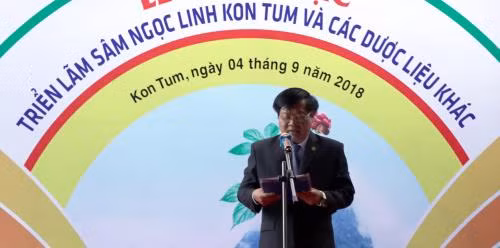 Exposition du ginseng de Ngoc Linh et d’autres plantes médicinales ảnh 1
