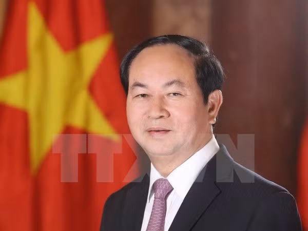 Le président Tran Dai Quang part pour la Biélorussie ảnh 1