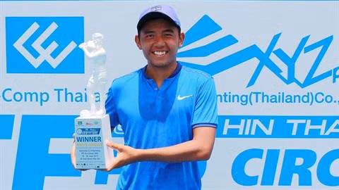 Tennis : Ly Hoàng Nam, champion en simple messieurs au tournoi F3 Futures en Thaïlande ảnh 1