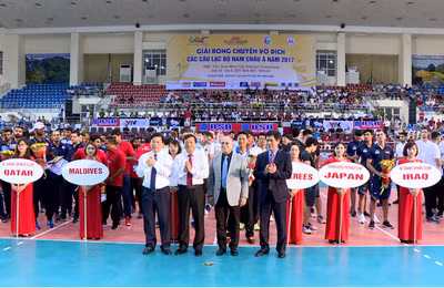 Ouverture du Championnat d'Asie des clubs de volley-ball masculin ảnh 1