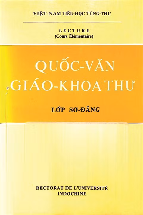Le manuel de langue vietnamienne des années 1920 ảnh 2