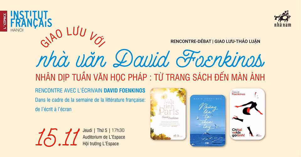 Semaine de la littérature française «De l’écrit à l’écran» à l'Institut français de Hanoï ảnh 1