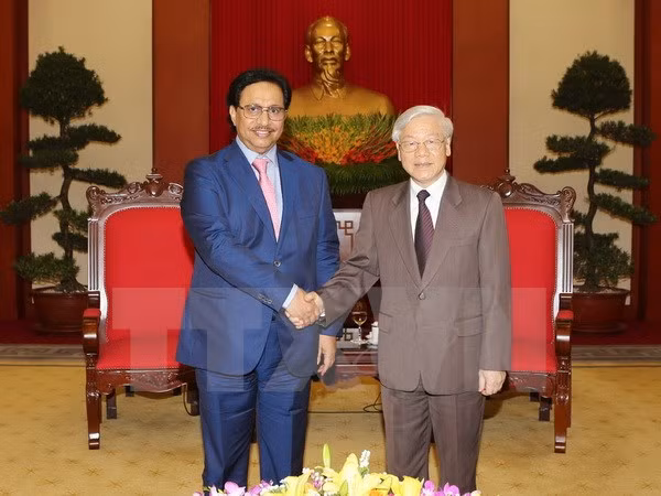 Le leader du PCV reçoit le Premier ministre de l'Etat de Koweït ảnh 1