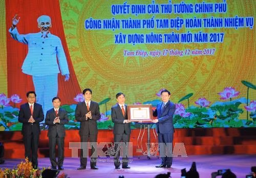 Nouvelle ruralité : la ville de Tam Diep remplit tous les critères ảnh 1