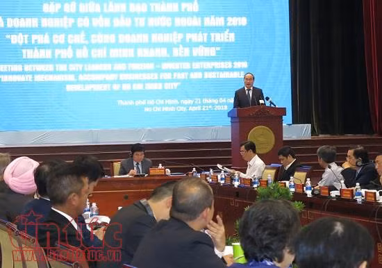 Hô Chi Minh-Ville s’engage à créer les meilleures conditions aux entreprises ​ ảnh 1