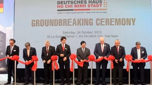 Mise en chantier de la maison allemande Deutsches Haus à Hô Chi Minh-Ville ảnh 1