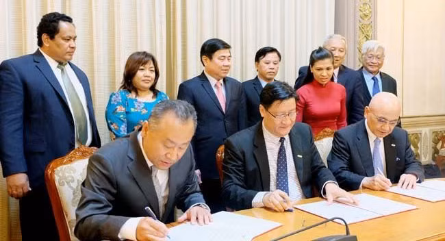 Santé: lancement d’un projet américain de 500 millions de dollars à Hô Chi Minh-Ville ảnh 1