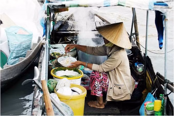 Le marché flottant de Nga Nam ảnh 3