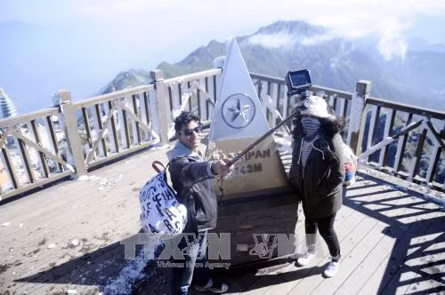 Sa Pa accueille 40.200 touristes durant les jours fériés ảnh 1
