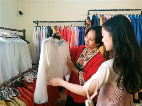 Une Vietnamienne fait revivre les costumes d'antan du pays ảnh 2