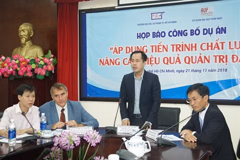 Hô Chi Minh-Ville: soutien de l’AUF à l’Université de pédagogie ảnh 1