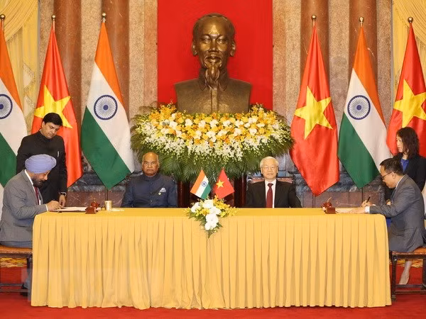 Déclaration commune Vietnam - Inde ảnh 1