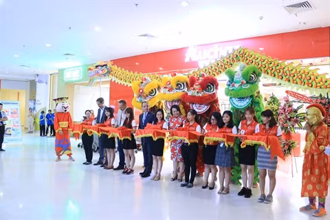 Inauguration du supermarché Auchan Crescent Mall ảnh 1