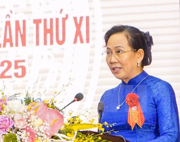 Le Thi Thuy réélue secrétaire du Comité du Parti de Ha Nam ảnh 1