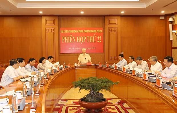 Réunion du Comité central de pilotage de la prévention et de la lutte contre la corruption ảnh 1