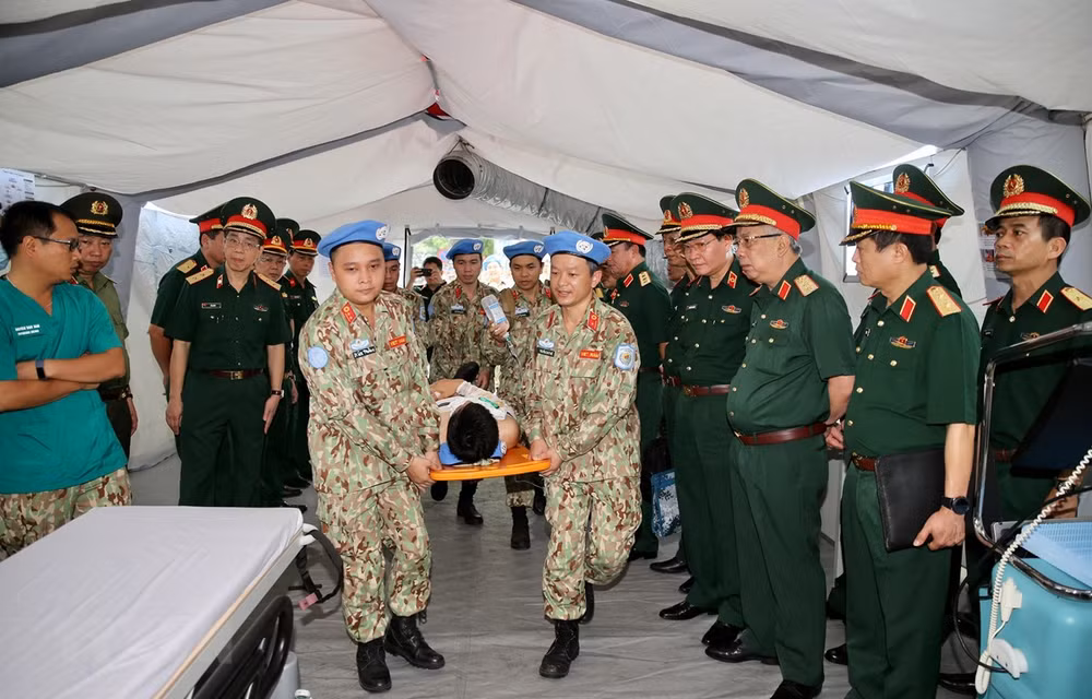 Le Vietnam participe activement à l'opération de maintien de la paix de l’ONU ảnh 1