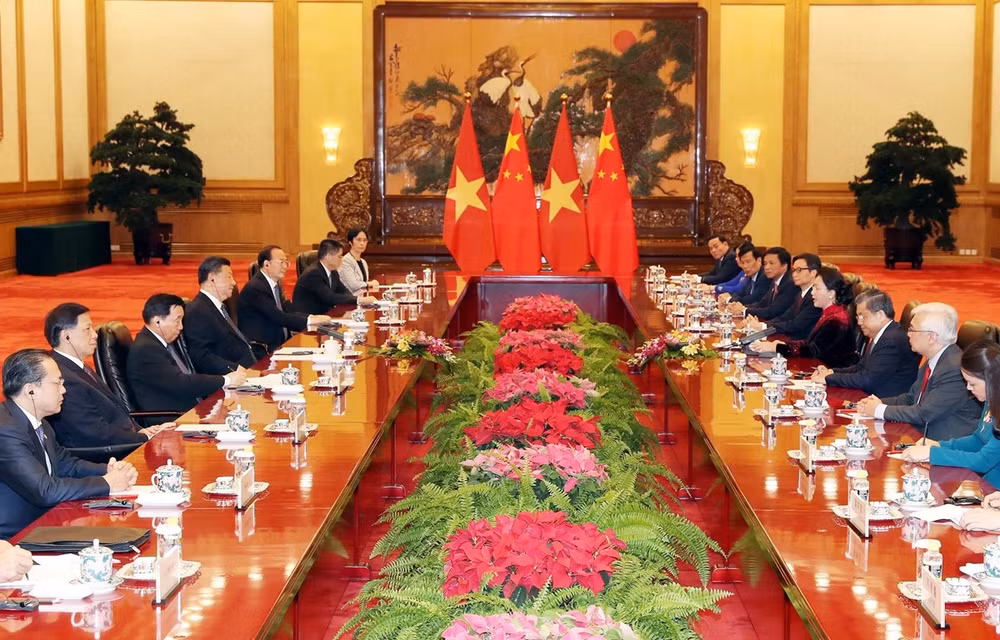 Promotion du partenariat de coopération stratégique intégrale Vietnam-Chine ảnh 1