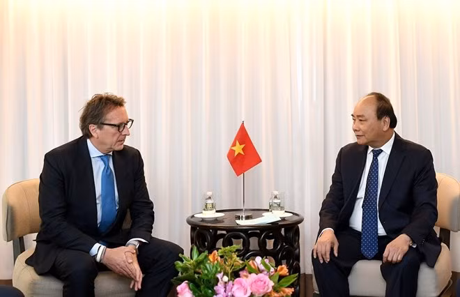 Le PM Nguyen Xuan Phuc reçoit les dirigeants des entreprises américaines ảnh 1