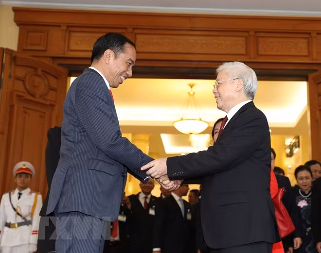 Le président indonésien termine sa visite d’Etat au Vietnam ảnh 1