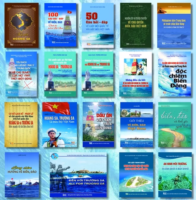 Publication d’une série de livres affirmant la souveraineté maritime et insulaire du Vietnam ảnh 1