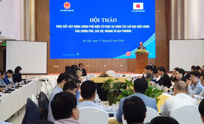 Le Japon partage des expériences avec le Vietnam dans l'édification de l’e-gouvernement ảnh 1