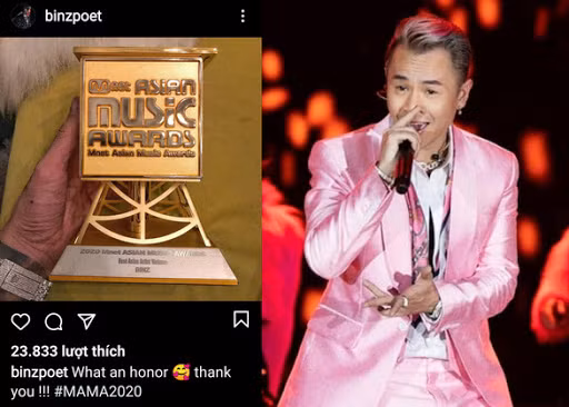 Trois artistes vietnamiens remportent des prix MAMA 2020 ảnh 1