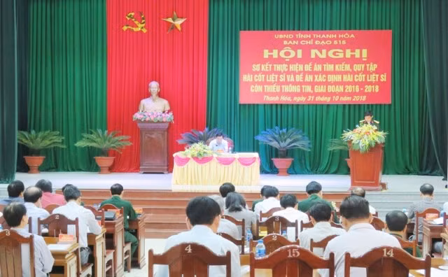 Thanh Hoa: renforcement de la recherche des restes des soldats morts pour la Patrie ảnh 1
