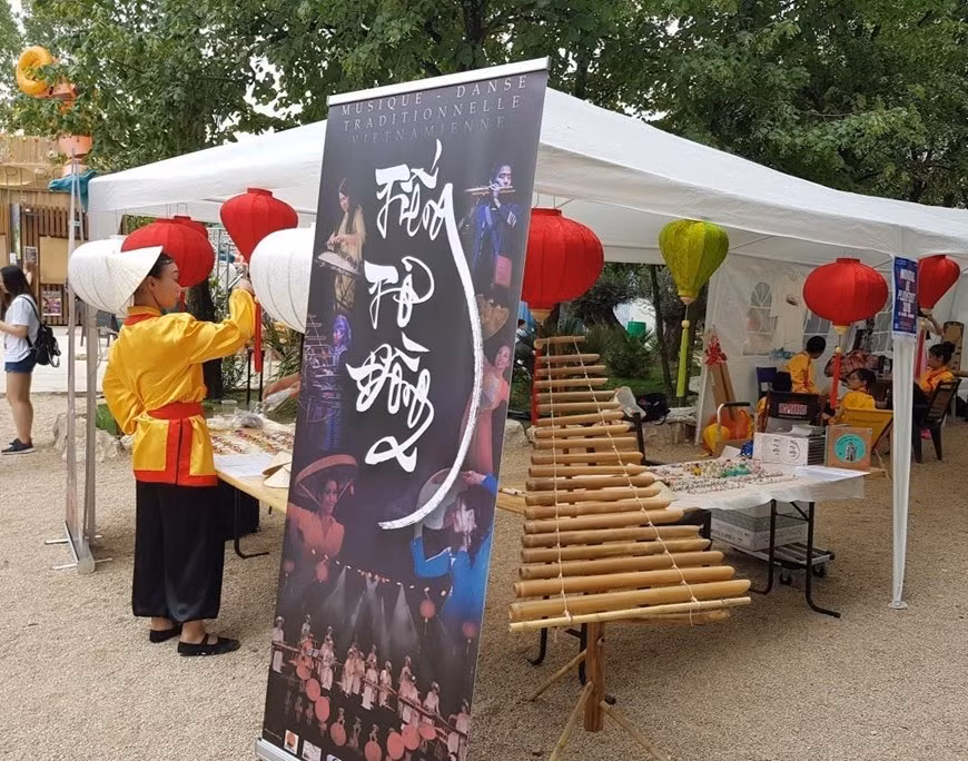 Le premier Festival du Vietnam à Lyon, en France ảnh 3