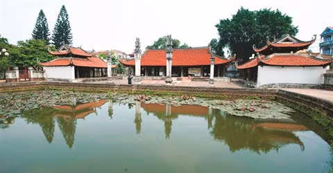 La maison commune de Tây Ðang, un trésor mémoriel à Hanoï ảnh 1