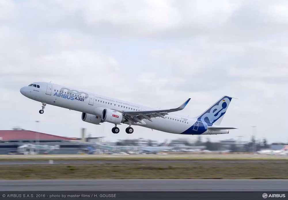 Le premier Airbus A321neo remis à Vietnam Airlines ảnh 1