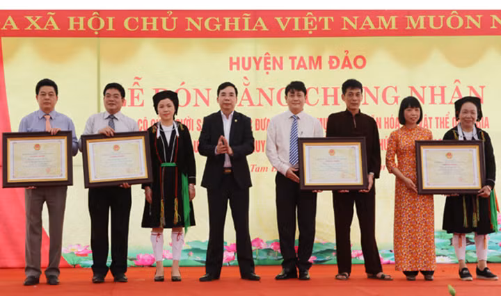 Vinh Phuc : le chant « Soong Cô » inscrit au patrimoine culturel immatériel national ảnh 1