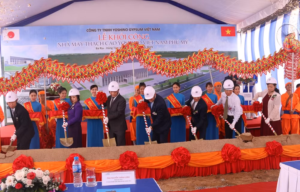 Ba Ria - Vung Tau: mise en chantier d’une usine de plâtre de 50 millions de dollars ảnh 1