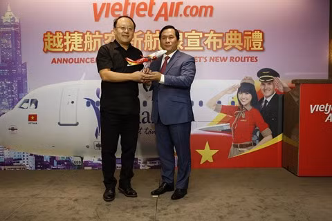 Vietjet : ouverture de 2 lignes vers Taïwan ảnh 2