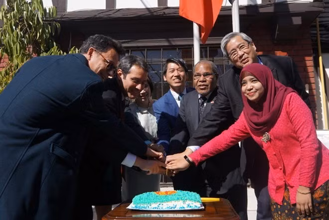 L’ambassade du Vietnam au Chili fête les 51 ans de l’ASEAN ảnh 1