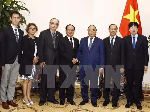 Le Premier ministre Nguyên Xuân Phuc reçoit le secrétaire général de l’ASEAN ảnh 1