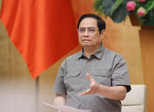 Le PM préside une réunion du Comité de pilotage national sur la prévention et la lutte anti-Covid-19 ảnh 1