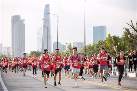 En route pour le marathon international Techcombank de Hô Chi Minh-Ville 2019 ảnh 1