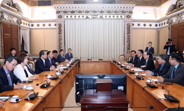 Hô Chi Minh-Ville renforce sa coopération avec la ville sud-coréenne de Gymcheon ảnh 1