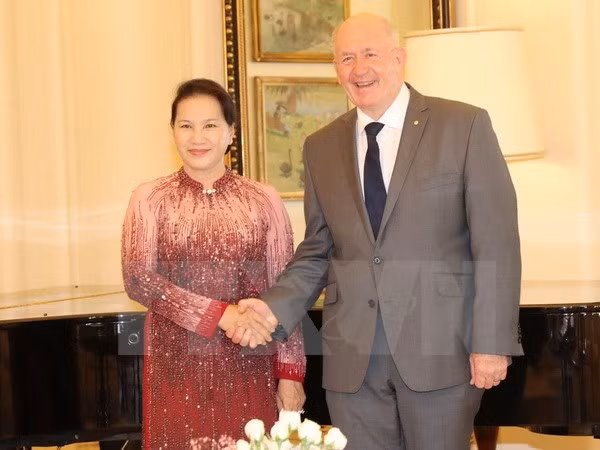 La présidente Nguyen Thi Kim Ngan rencontre le gouverneur général d’Australie ảnh 1