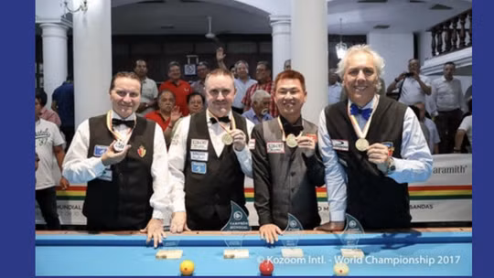 Billard : Ma Minh Cam remporte la médaille d’argent au championnat du monde à trois bandes ảnh 1