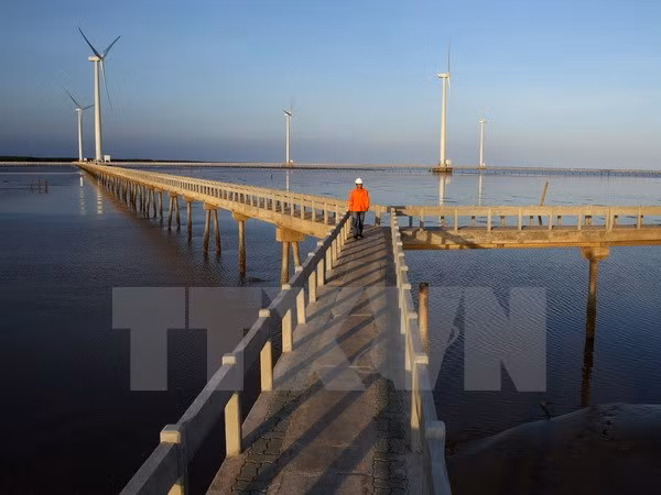 Mise en chantier de la première centrale éolienne à Ben Tre ảnh 1 Mise en chantier de la première centrale éolienne à Ben Tre ảnh 1
