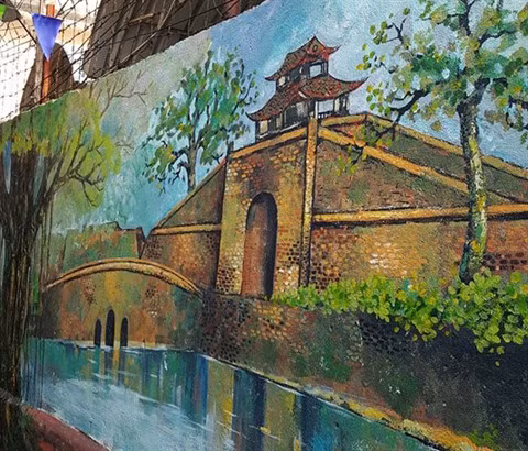 Dà Nang: des fresques murales en plein cœur de la ville ảnh 4