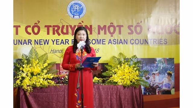 Echange d’amitié à Hanoi en l’honneur du Nouvel An des pays d’Asie ảnh 1